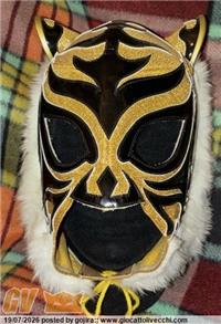 THE FIRST TIGER MASK, SATORU SAYAMA, GENUINE JAPANESE WRESTLING MASK THE TIGER