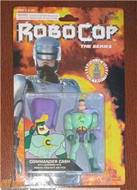 ROBOCOP THE SERIES 1994 TOY ISLAND USA CAPTAIN CASH MOC PERFETTA E RARA !