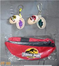 JURASSIC PARK SET PROMOZIONALE ESCLUSIVO ITALY 1993 ASTUCCIO + 2 UOVA DINOSAURO