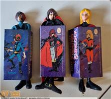 CAPITAN HARLOCK SET COMPLETO FLEXY CEPPIRATTI