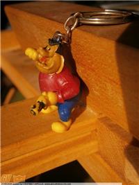PORTACHIAVI ANNI 70 DISNEY-GAMBA DI LEGNO (TOPOLINO) MOPLAS
