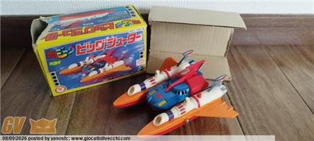 BIG SHOOTER JEEG ROBOT MAGNEMO TAKARA JAPAN VINTAGE 