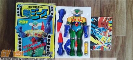 SECONDA VERSIONE 1977-79 JEEG ROBOT TAKARA JAPAN