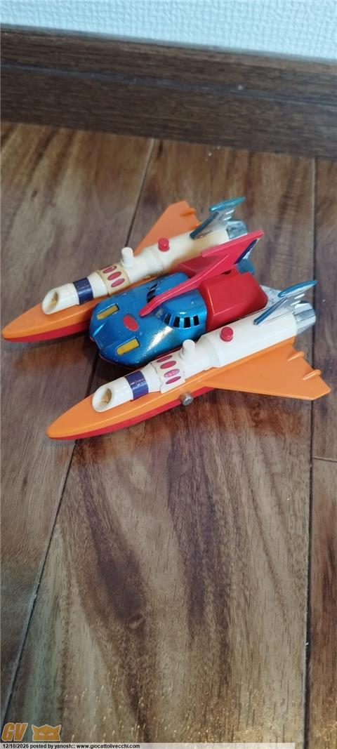 JEEG ROBOT BIG SHOOTER TAKARA MAGNEMO DIE CAST METAL TAKARA JAPAN