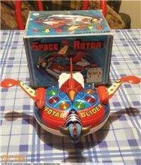 SPACE ROTOR UFOTAB GLIDER FLYING SAUCER GOLDRAKE ANNI 80