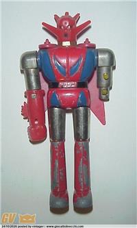 DRAGUN GETTER ROBOT METALLO ORIGINALE ANNI 70 PARTI MANCANTI LEGGERE