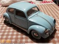 WOLKSVAGEN BEETLE MAGGIOLINO MODELLINO METALLO LOSE PARTI MANCANTI